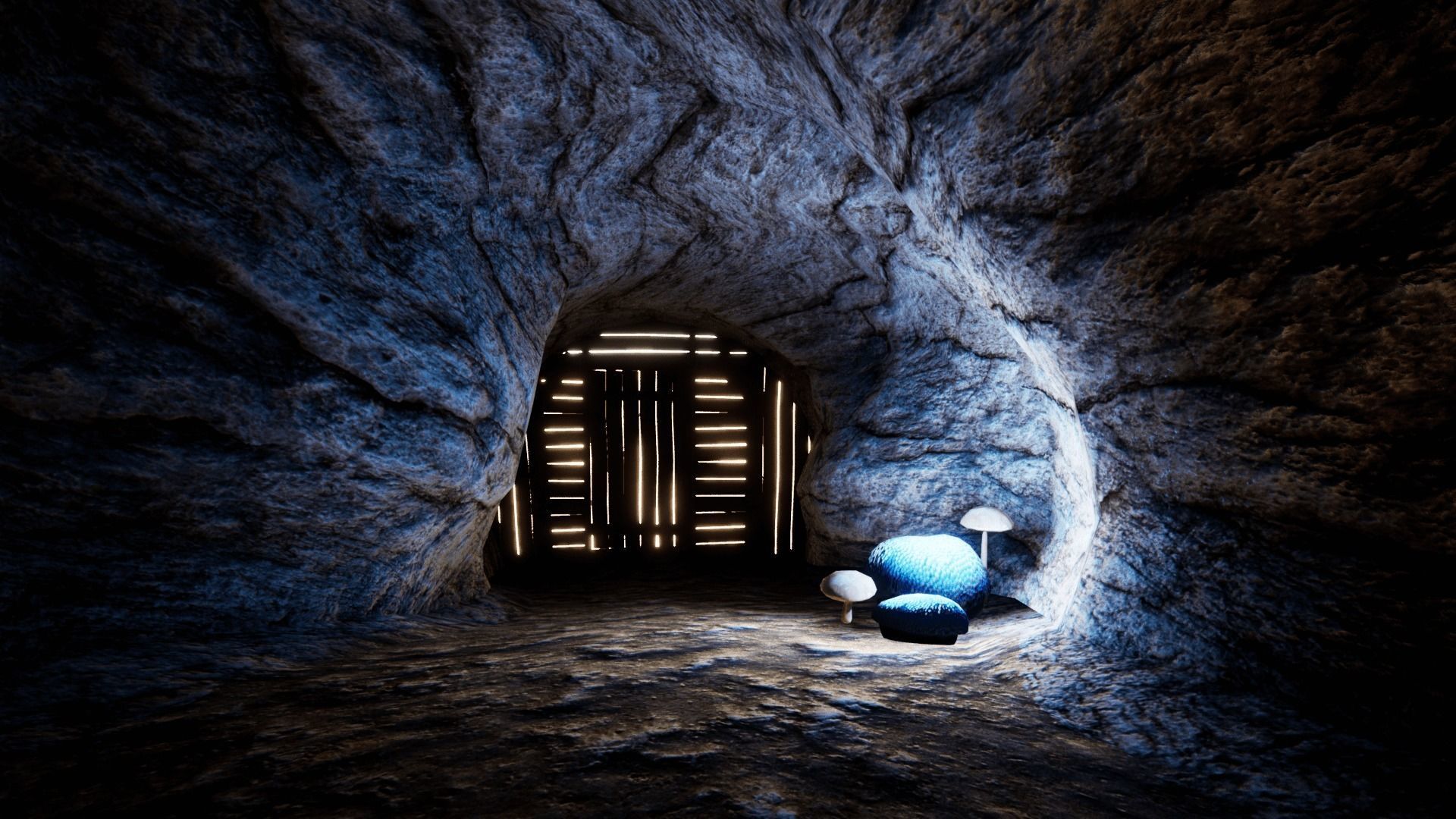 Cave Creator for UNREAL Low-poly 3D model_5