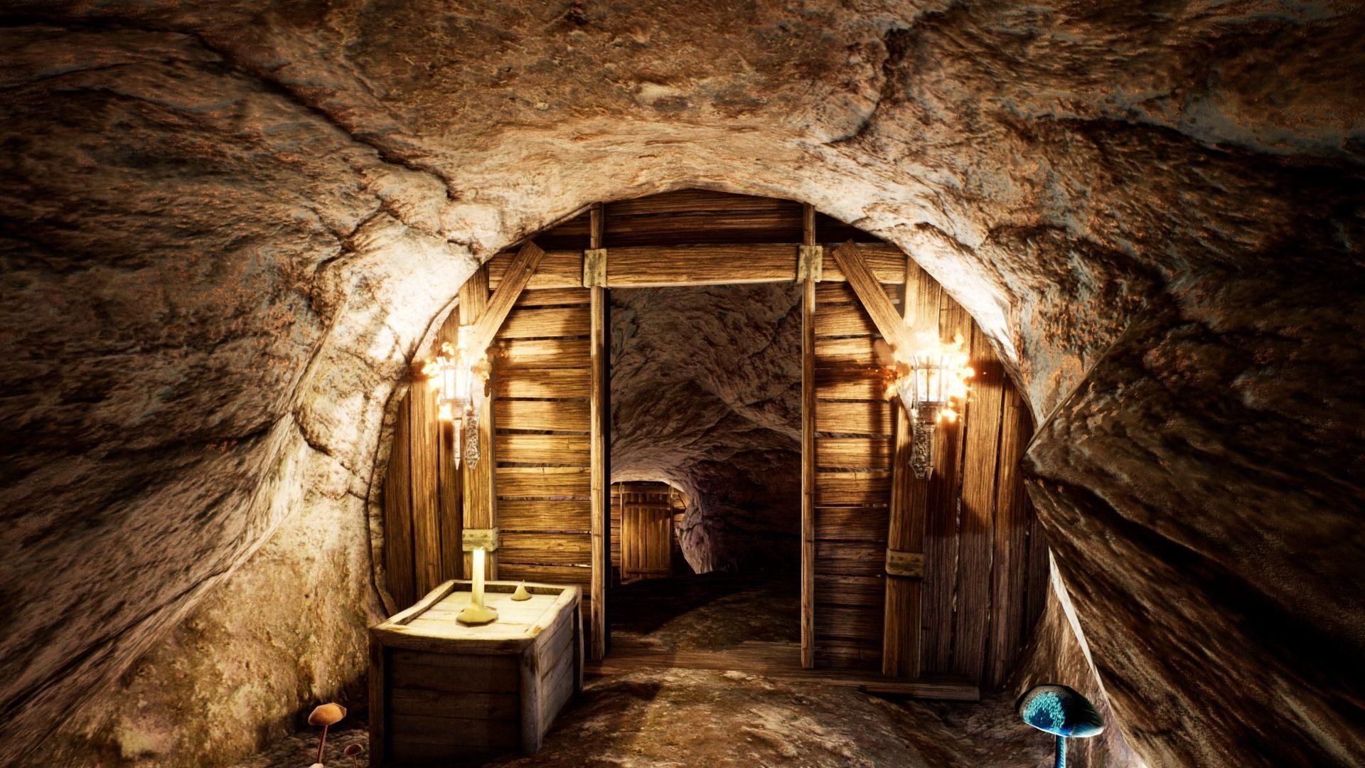 Cave Creator for UNREAL Low-poly 3D model_2