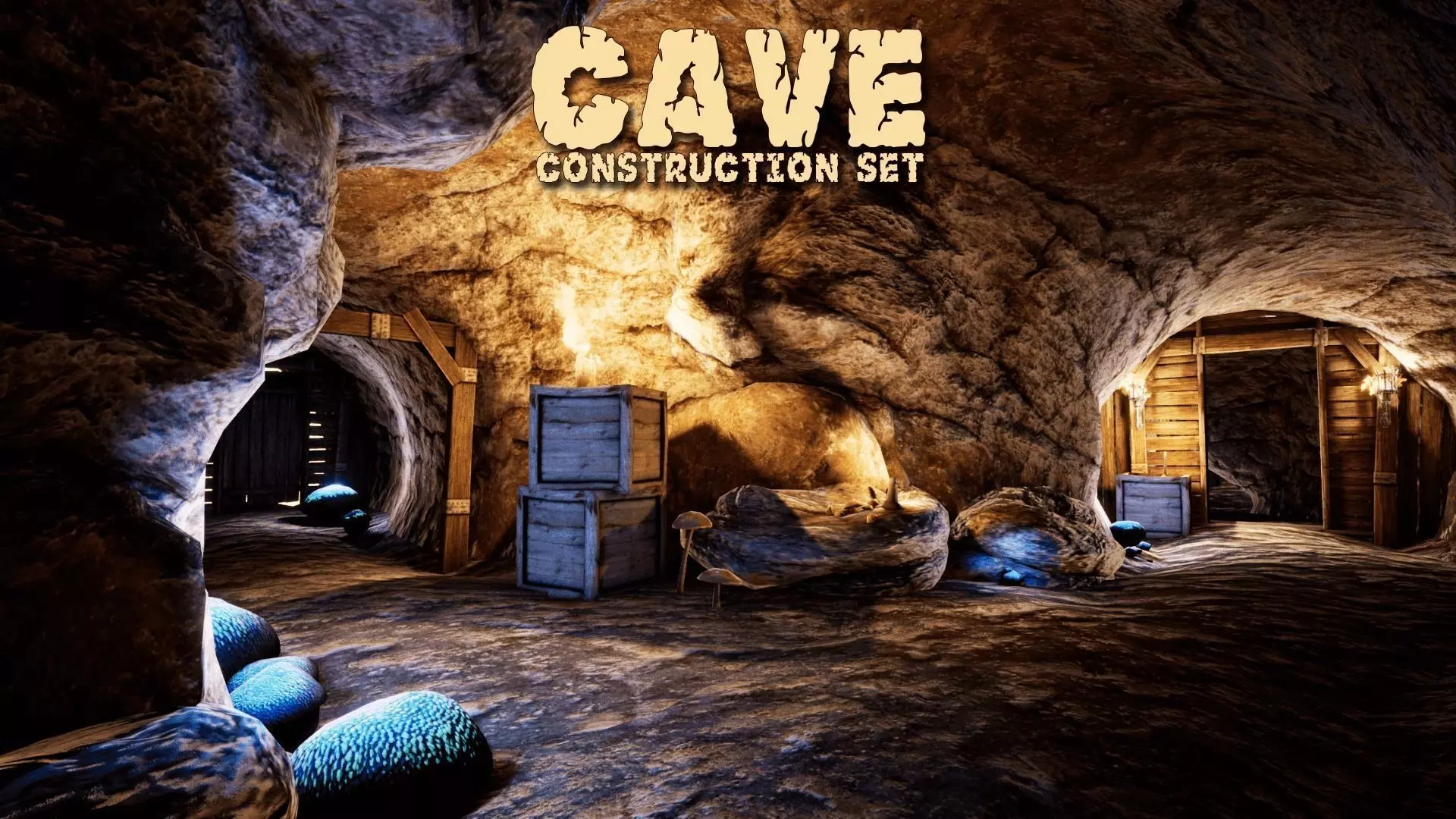 Cave Creator for UNREAL Low-poly 3D model_0