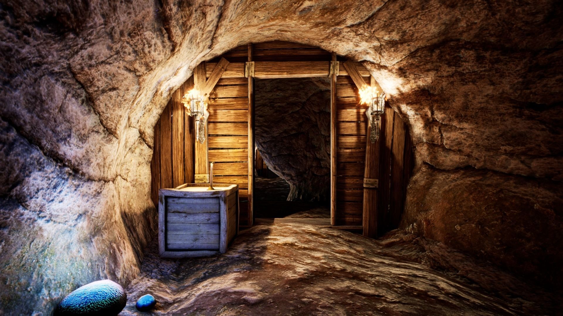 Cave Creator for UNREAL Low-poly 3D model_8