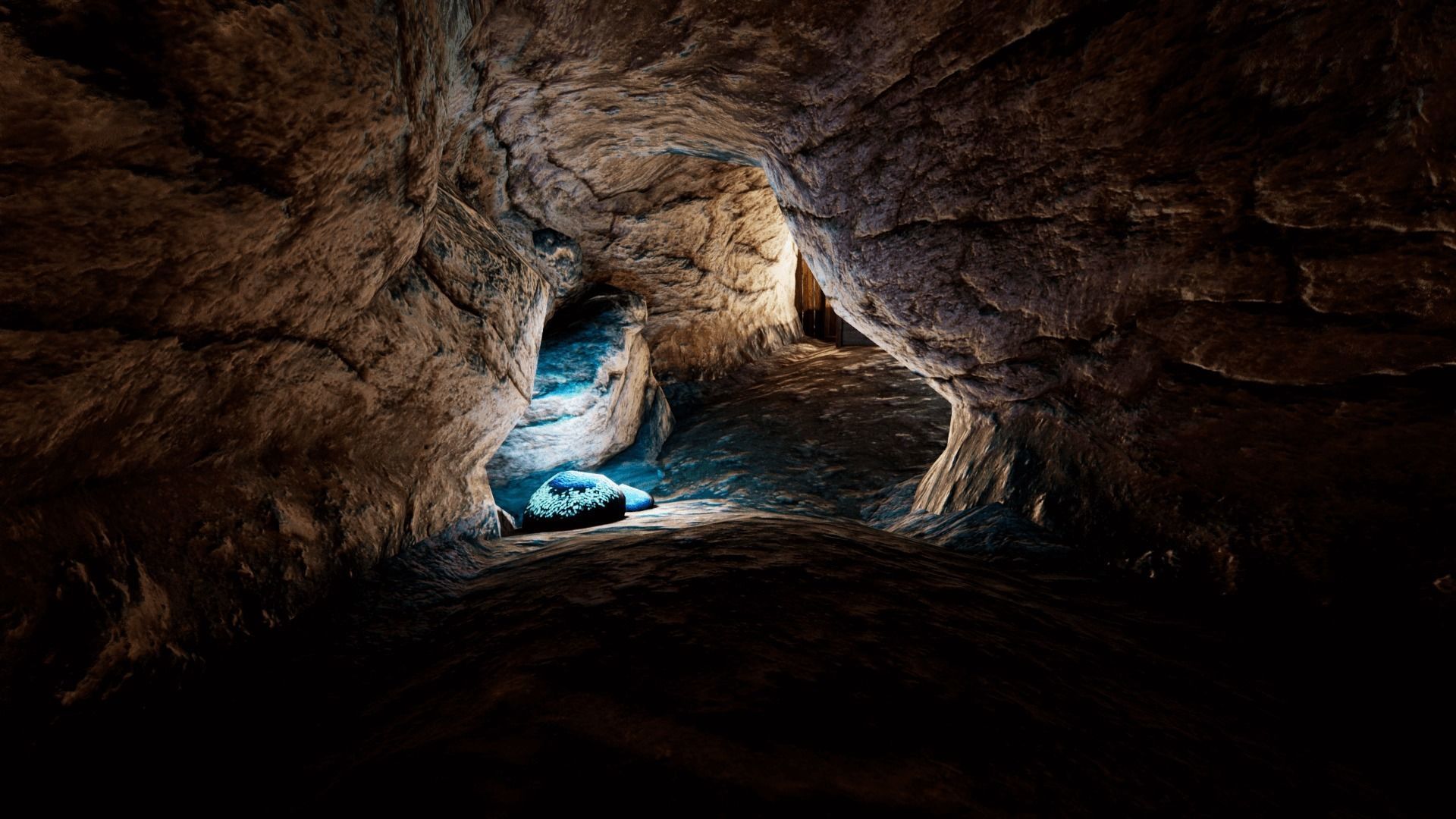 Cave Creator for UNREAL Low-poly 3D model_9