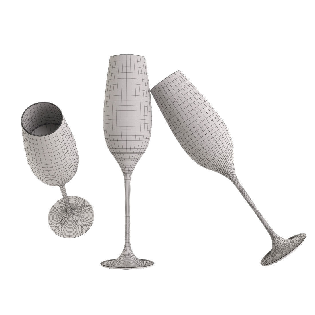 alcohol bundle 3D model_9