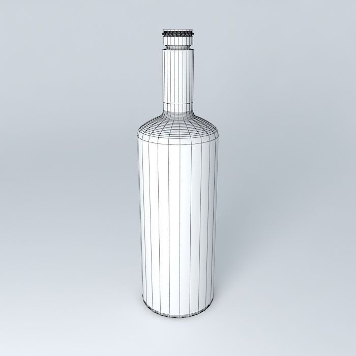a bottle Free 3D model_3
