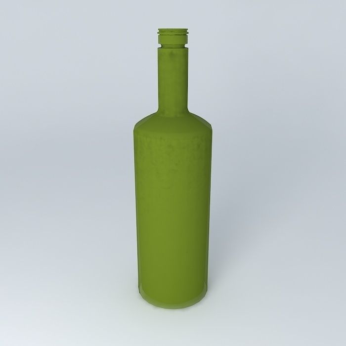 a bottle Free 3D model_1
