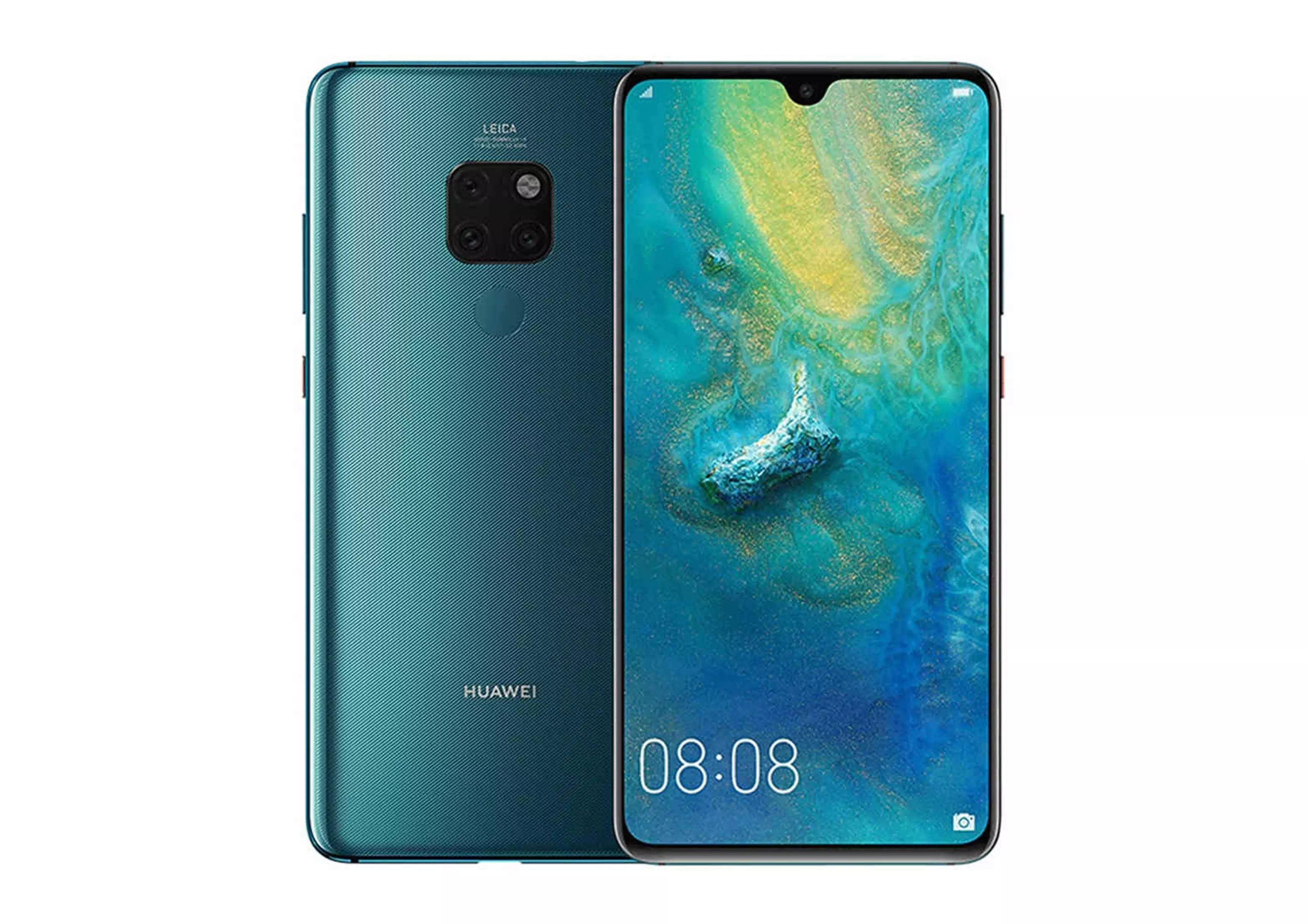 huawei mate 20 Emerald Green customizable design 3D model