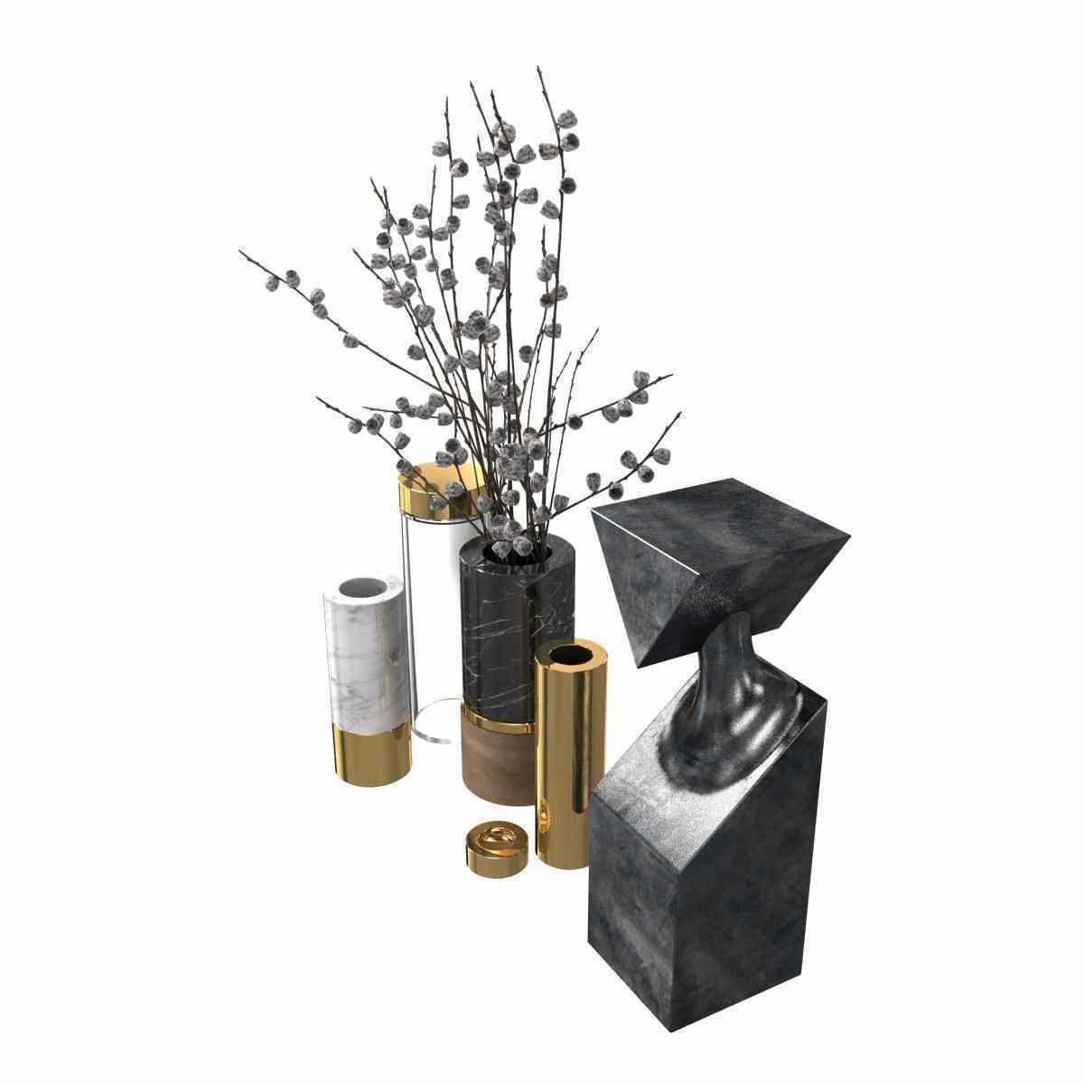 Gardeco MUSES THALIA BRONZE sculpture 3d model 3D model_3