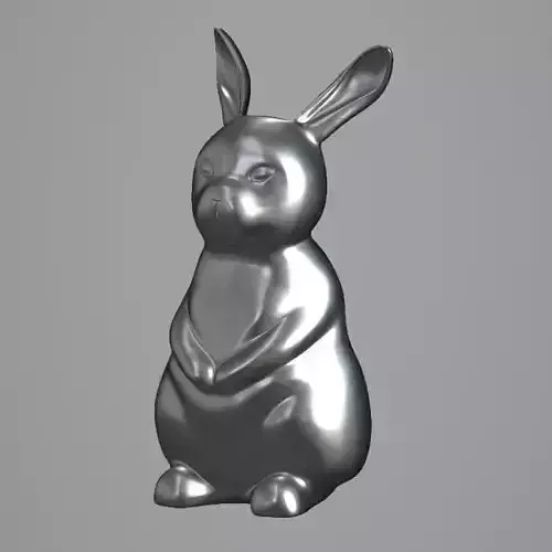 Rabbit silver bunny