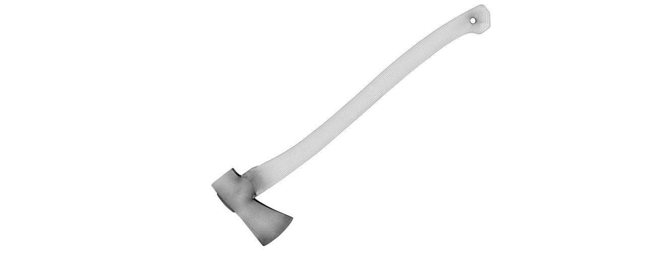 Axe Model 3D model_6