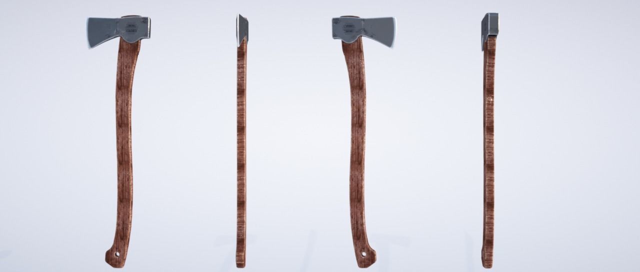 Axe Model 3D model_3