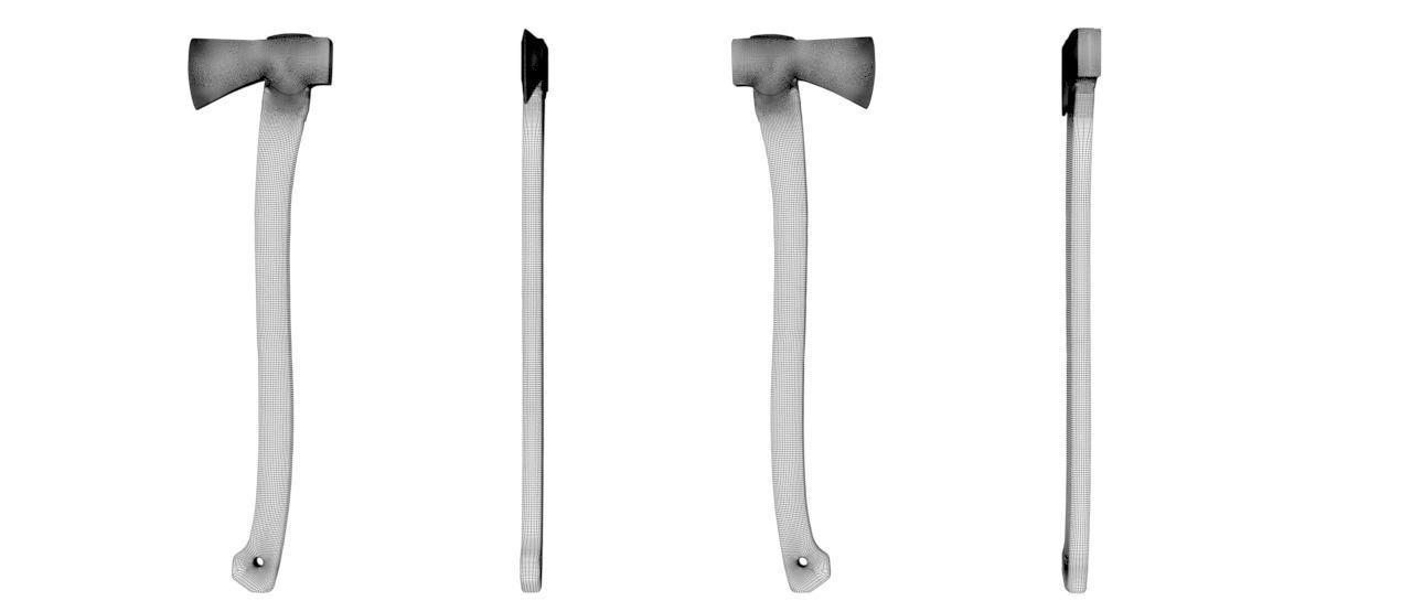 Axe Model 3D model_7