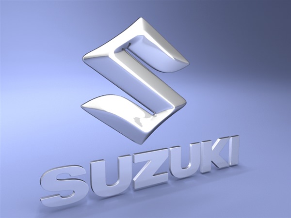 Suzuki SX4 Car Logo 3D model_2