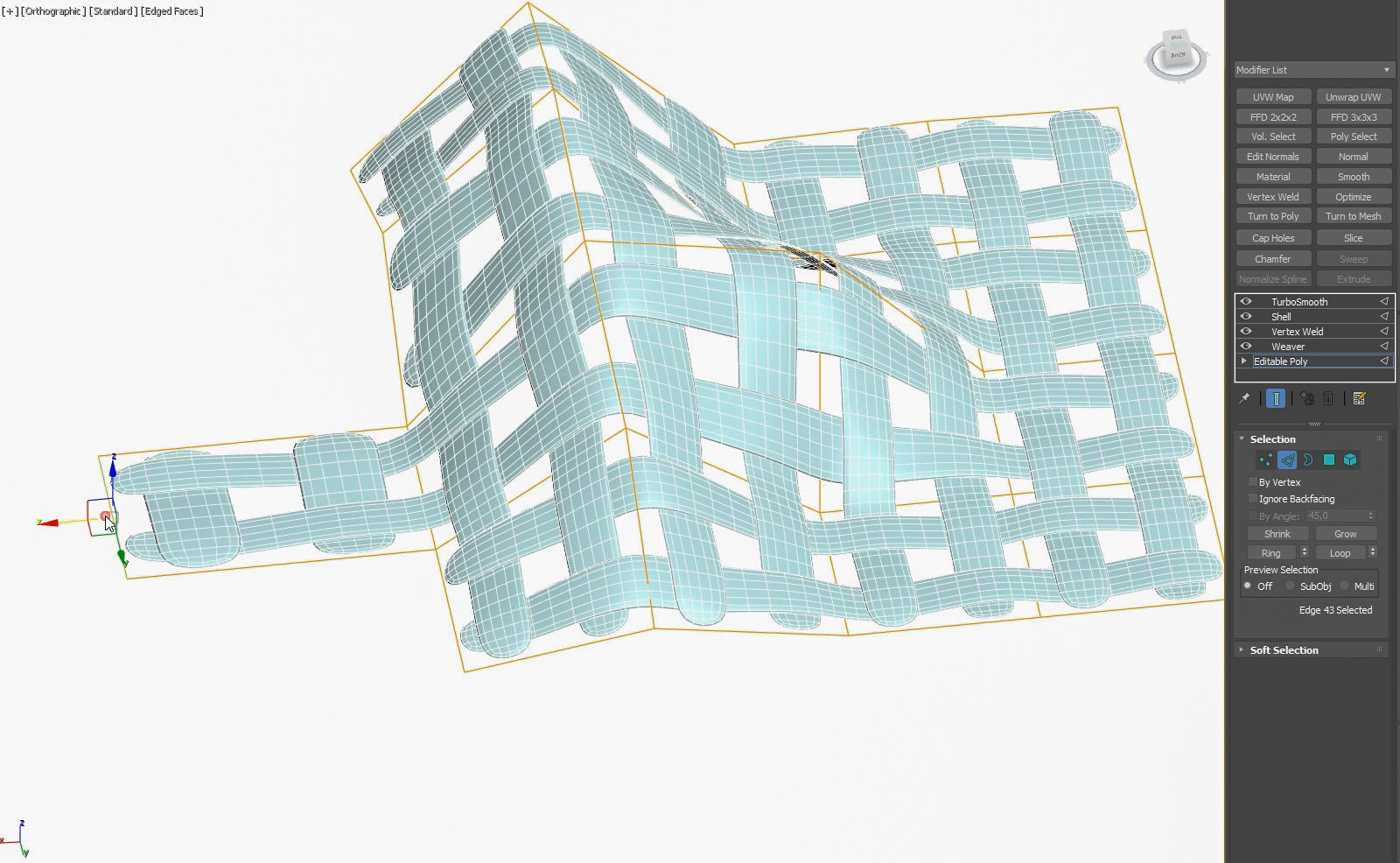 Weaver modifier 3D model_7