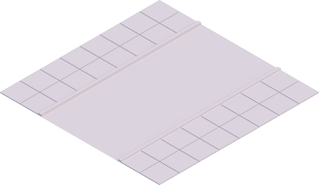 Low Poly Road Tiles Low-poly 3D model_16