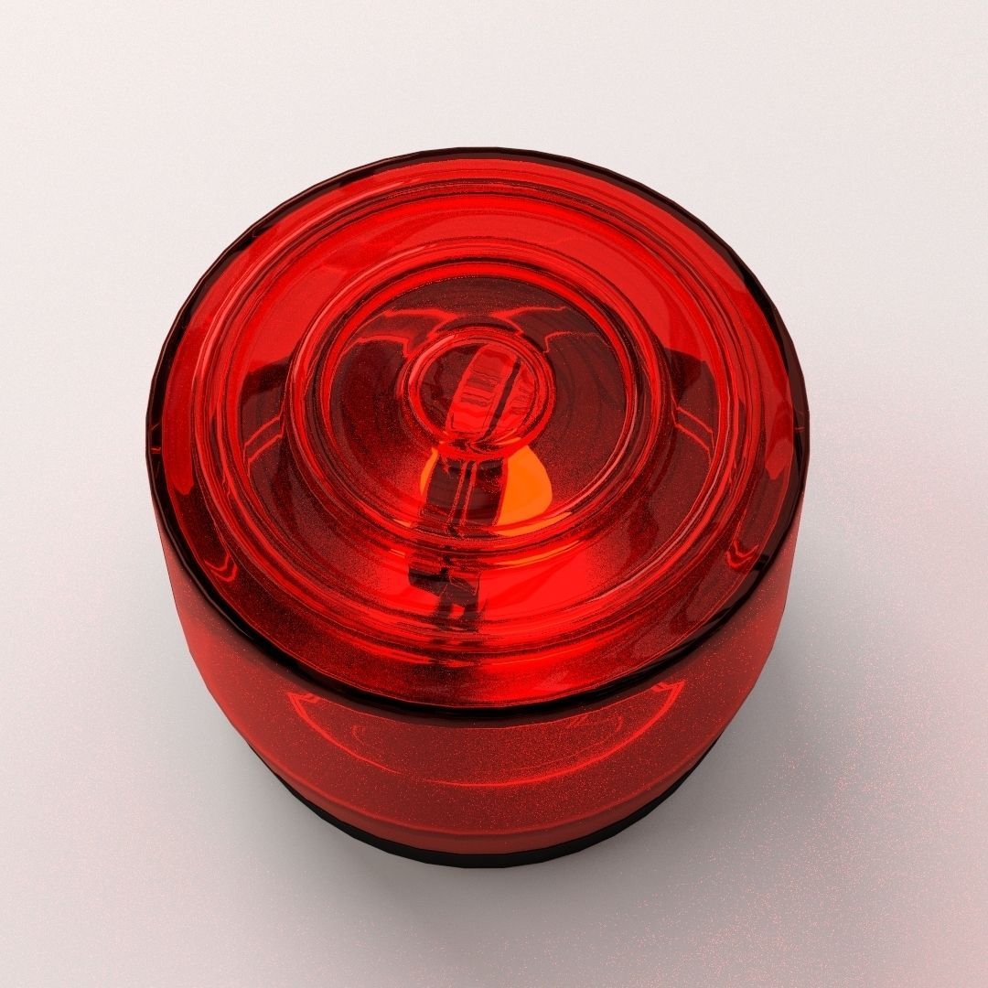 Strobe Light 3D model_1
