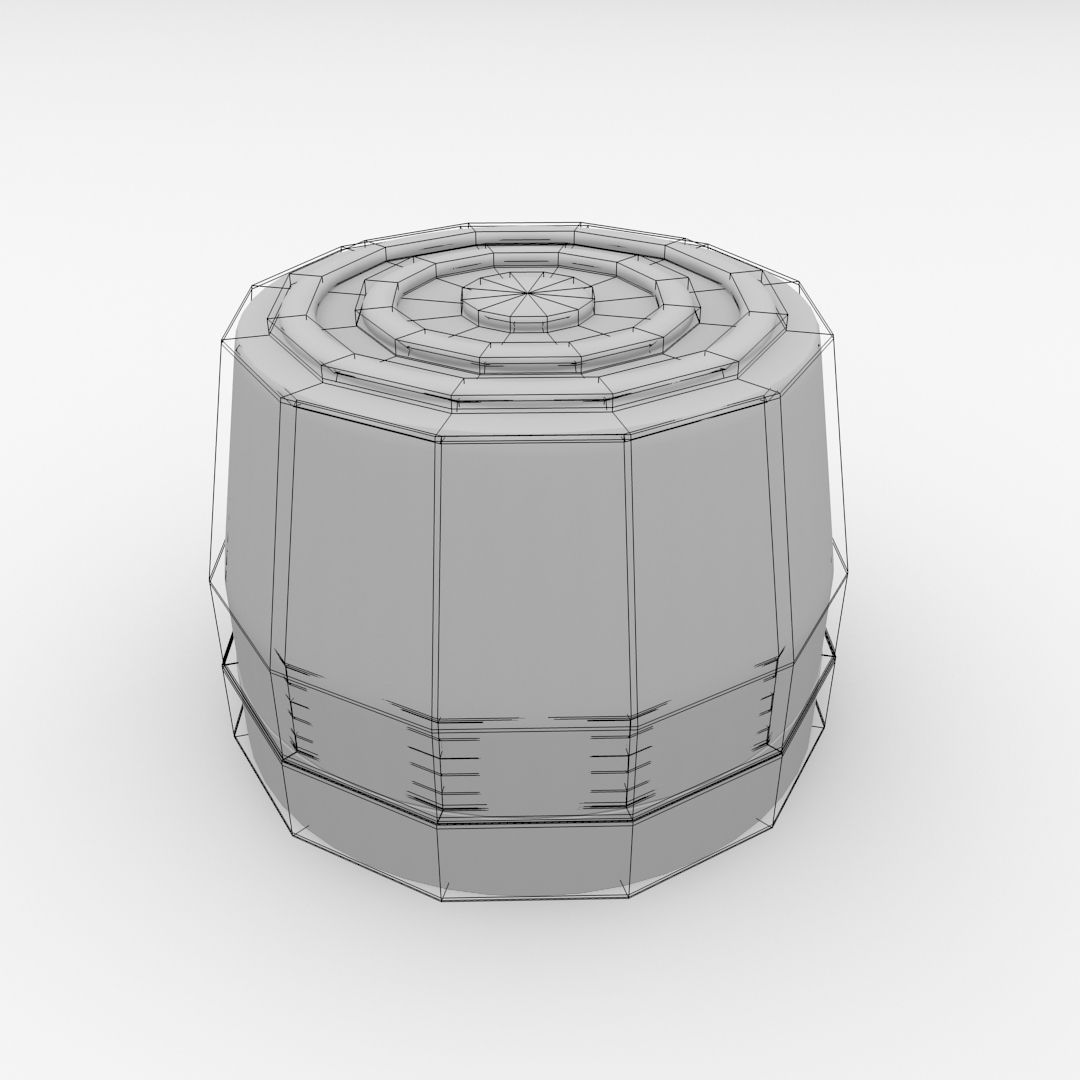 Strobe Light 3D model_4