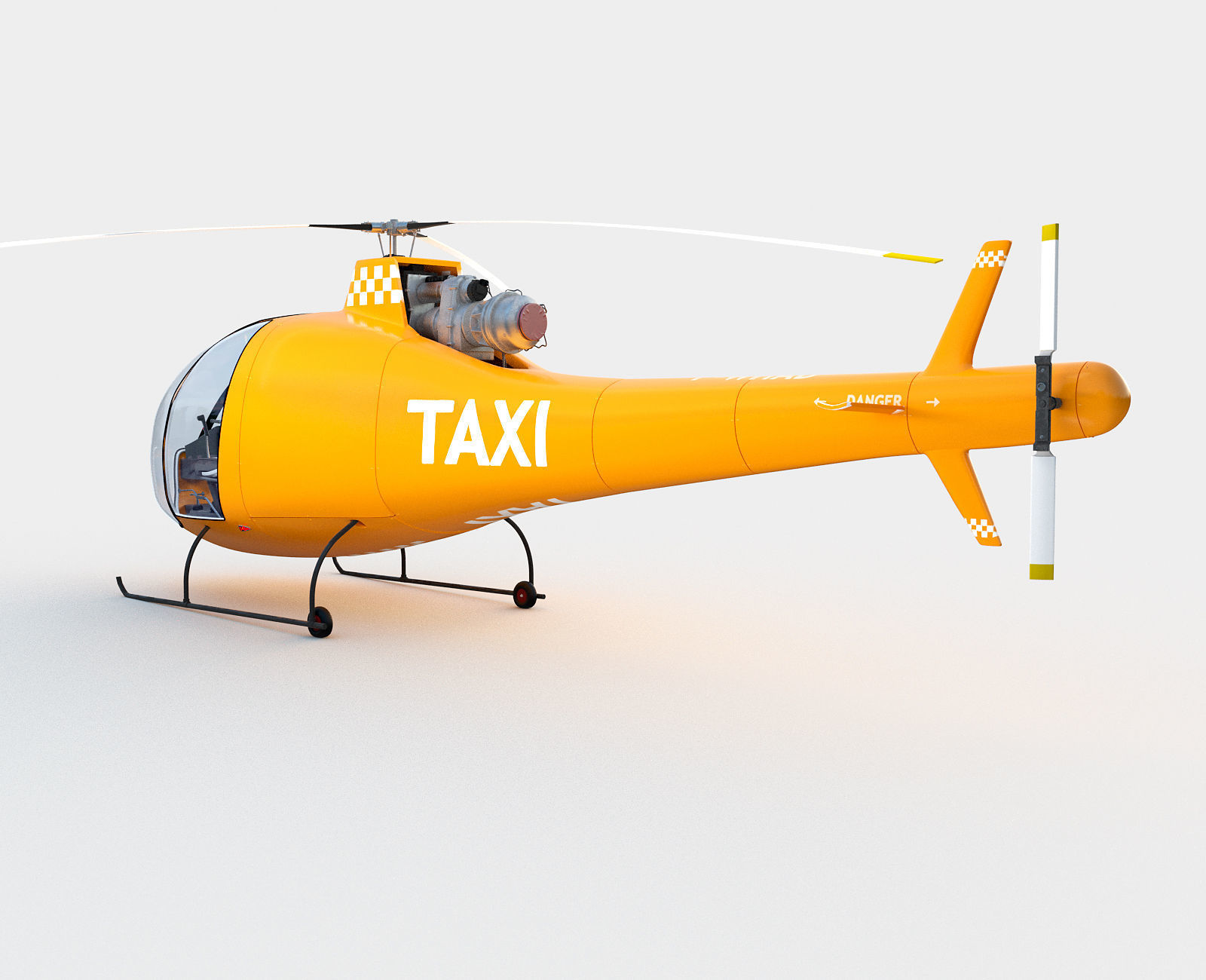 HAD1-T Helineo Taxi 3D model_4