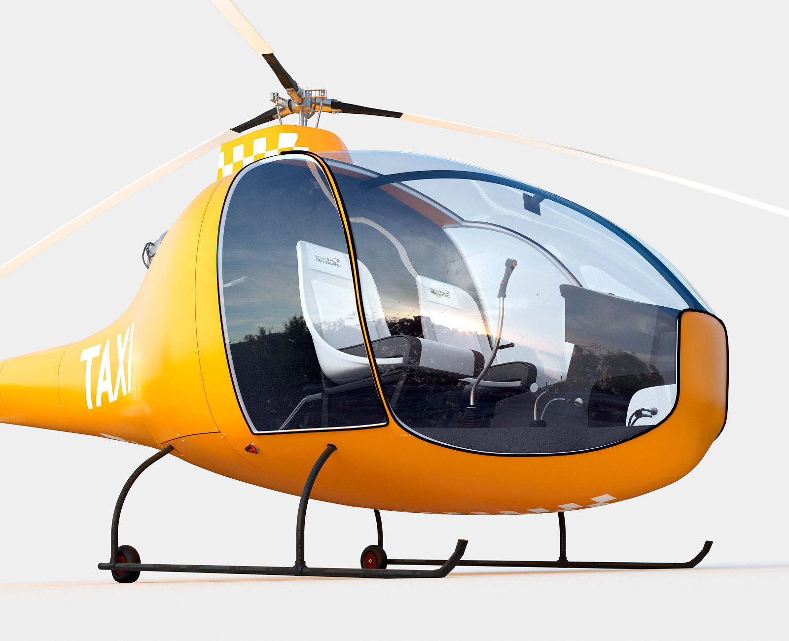 HAD1-T Helineo Taxi 3D model_2