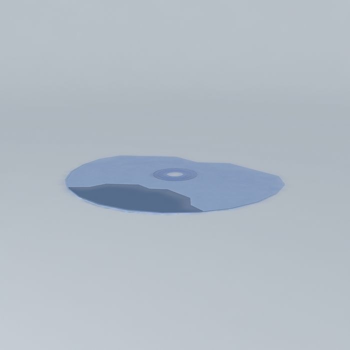 writable cd Free 3D model_1