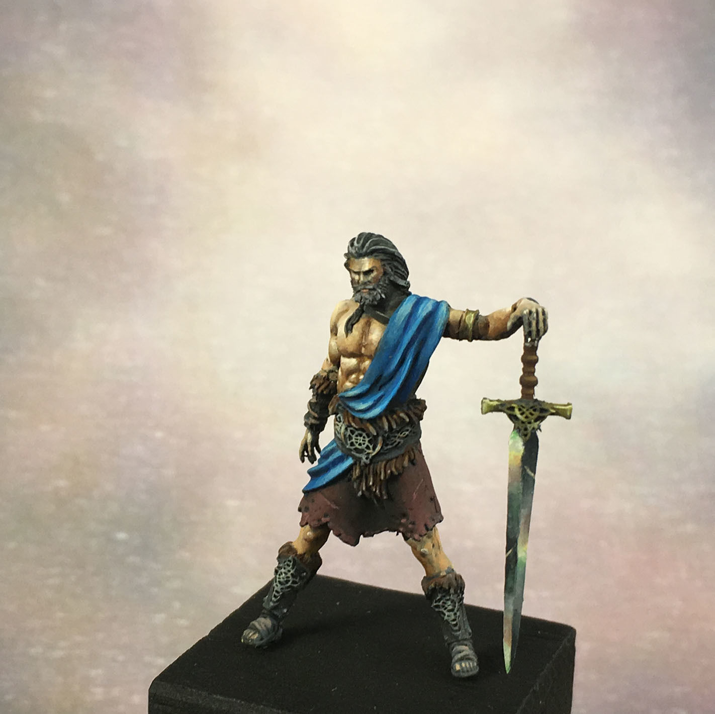 Highlander - Sigvald 3D print model - 35mm scale 3D print model_6