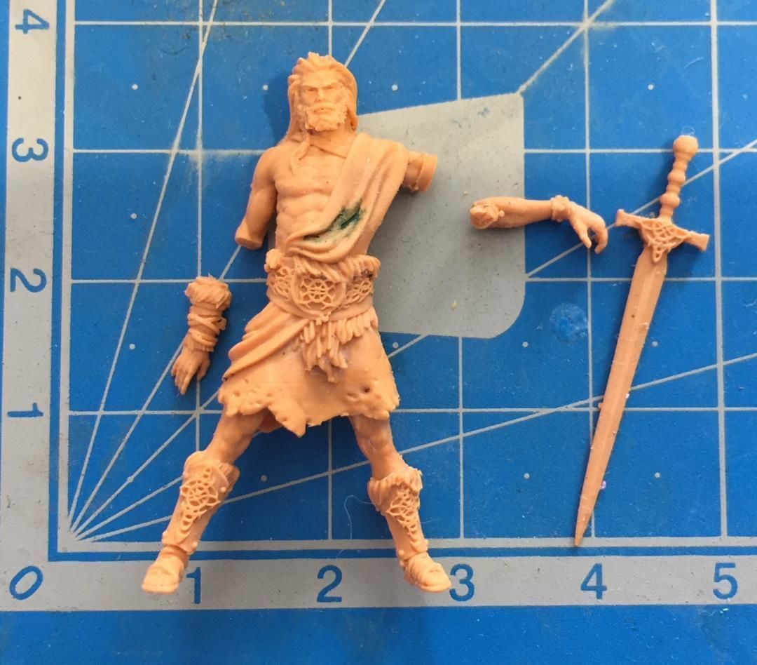 Highlander - Sigvald 3D print model - 35mm scale 3D print model_11