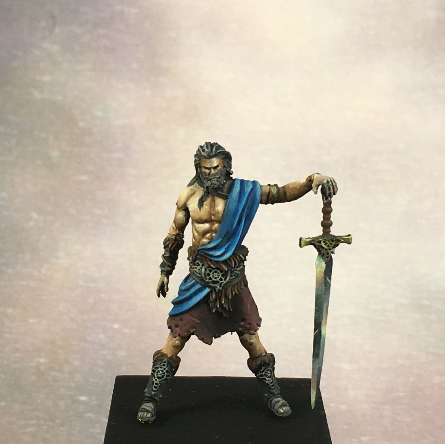 Highlander - Sigvald 3D print model - 35mm scale 3D print model_7