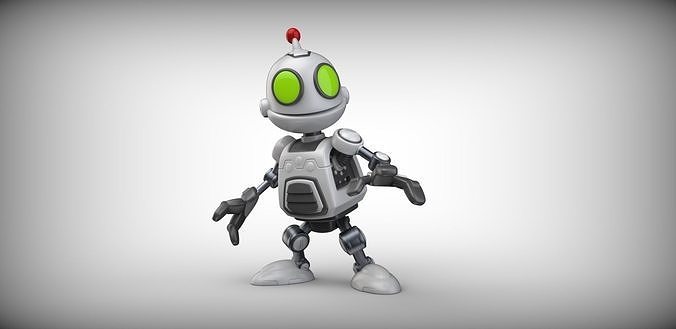 Clank Ratchet and Clank Robot 3D printing 3D print model