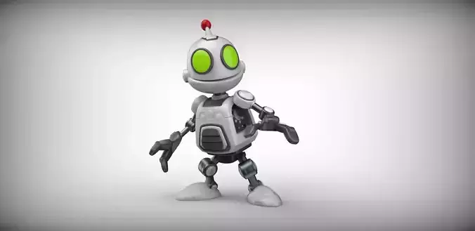 Clank Ratchet and Clank Robot 3D printing 3D print model