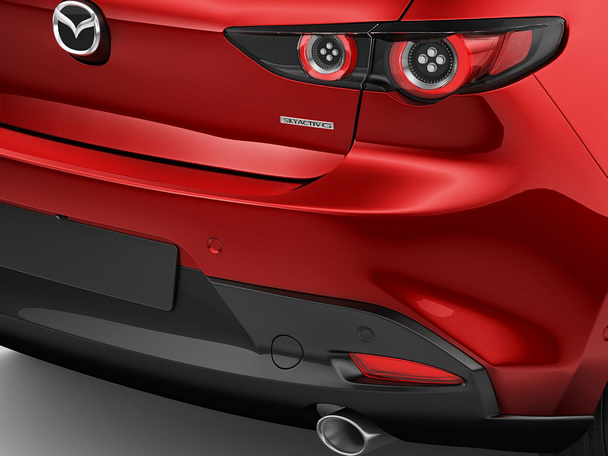 Mazda 3 hatchback 2019 3D model_5