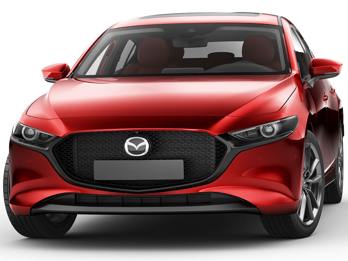 Mazda 3 hatchback 2019 3D model_11