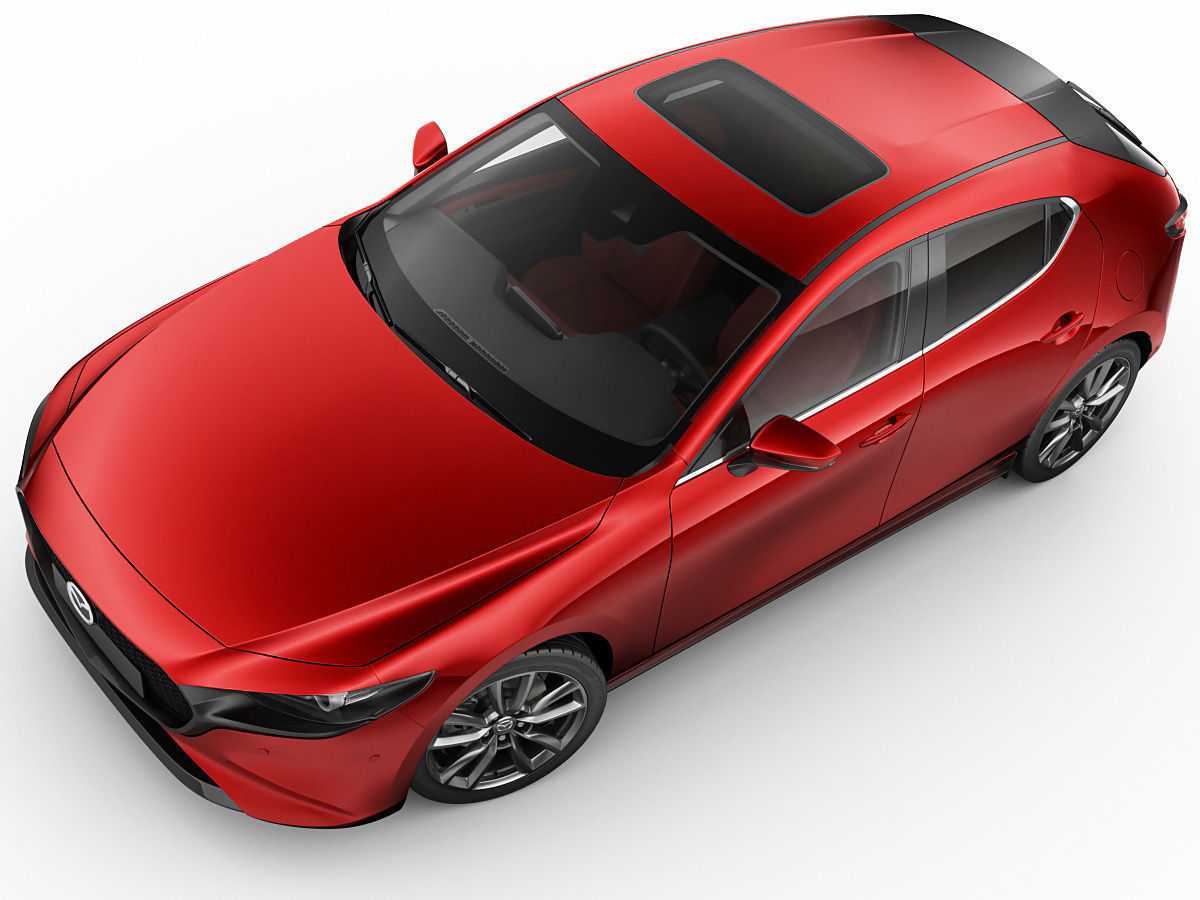 Mazda 3 hatchback 2019 3D model_6