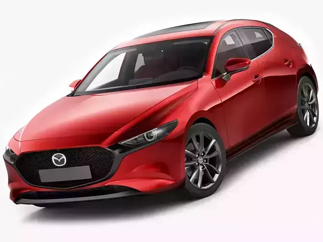 Mazda 3 hatchback 2019 3D model