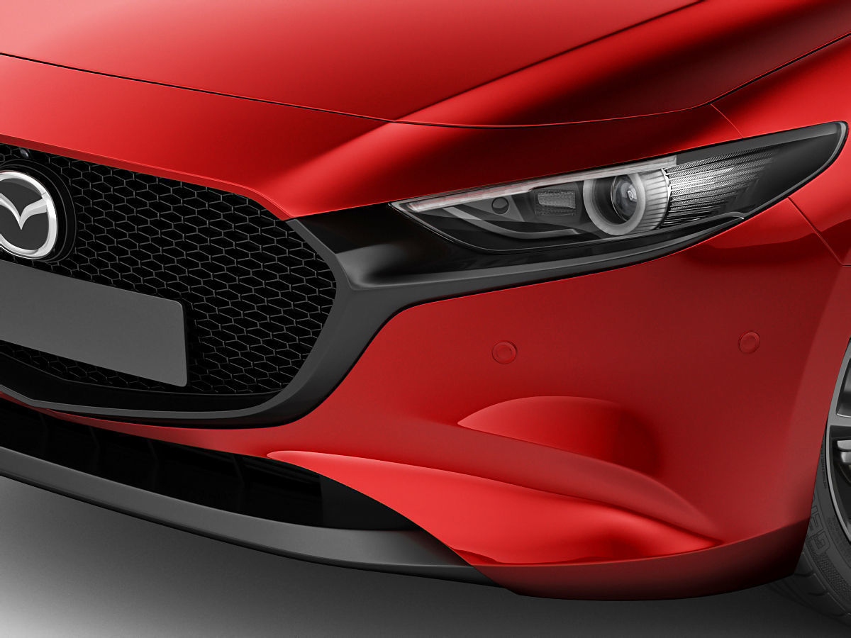 Mazda 3 hatchback 2019 3D model_3