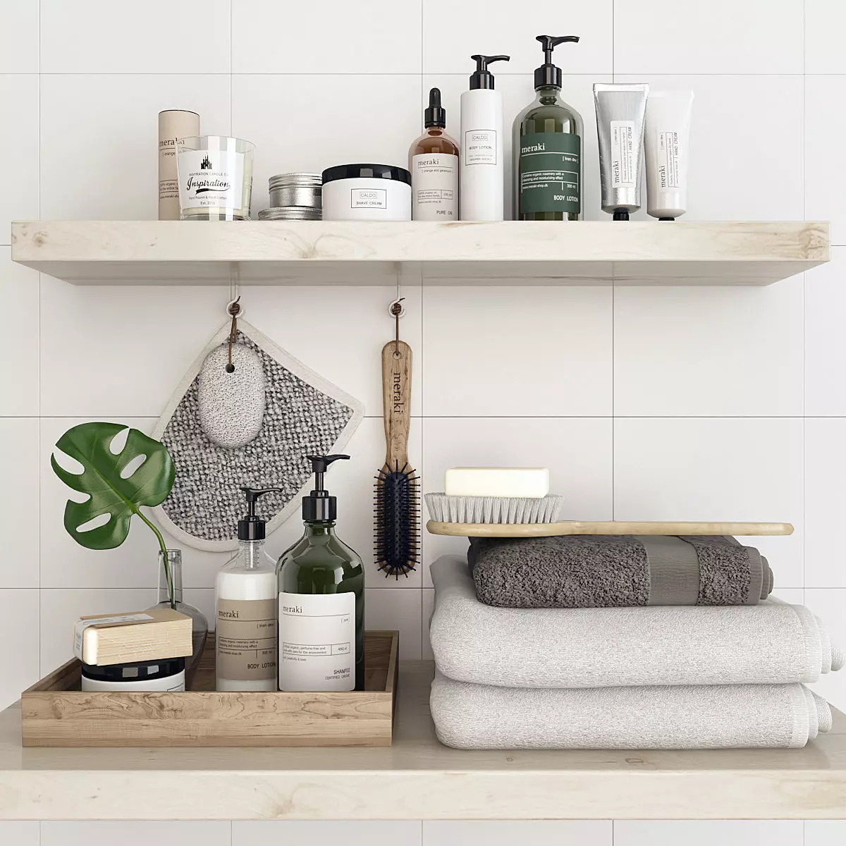 Bathroom Decor 3D model