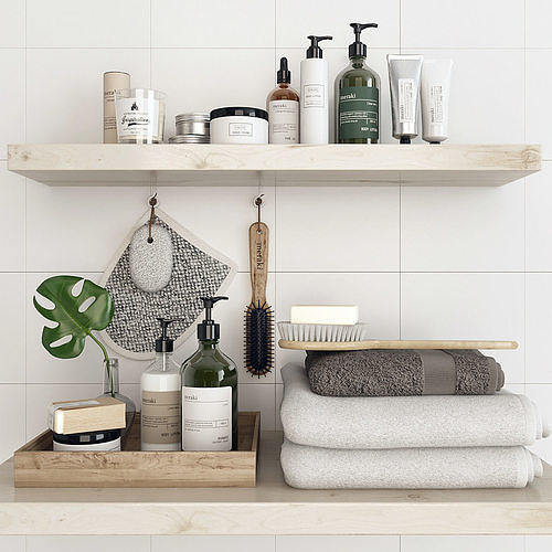 Bathroom Decor 3D model