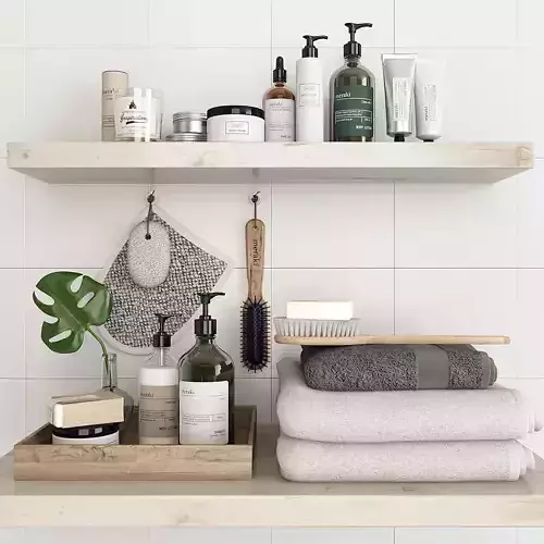 Bathroom Decor 3D model