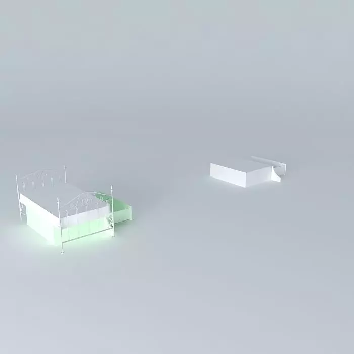 RAMS drawer under the bed Free 3D model