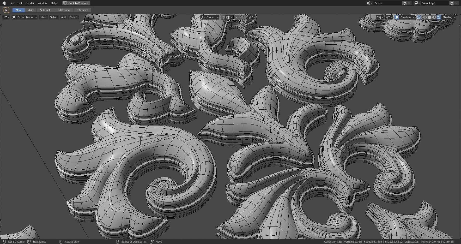 Decorative Ornamentation 1 3D model_23