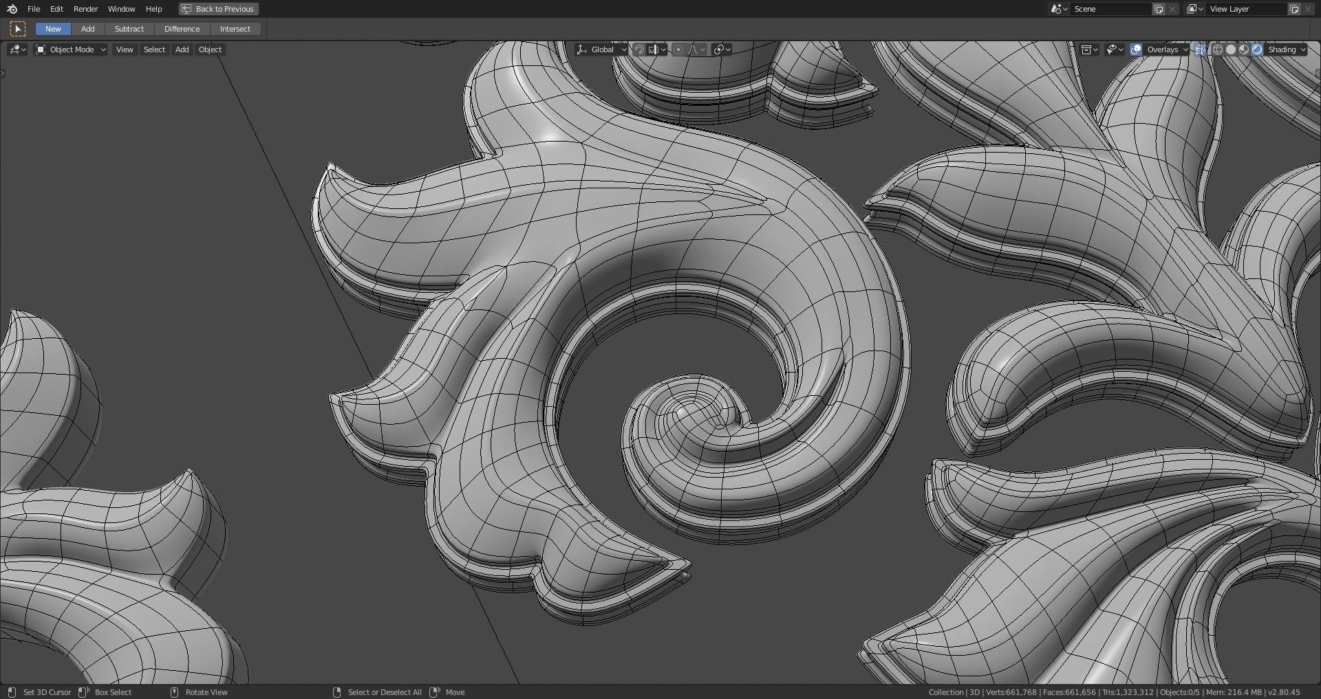 Decorative Ornamentation 1 3D model_26