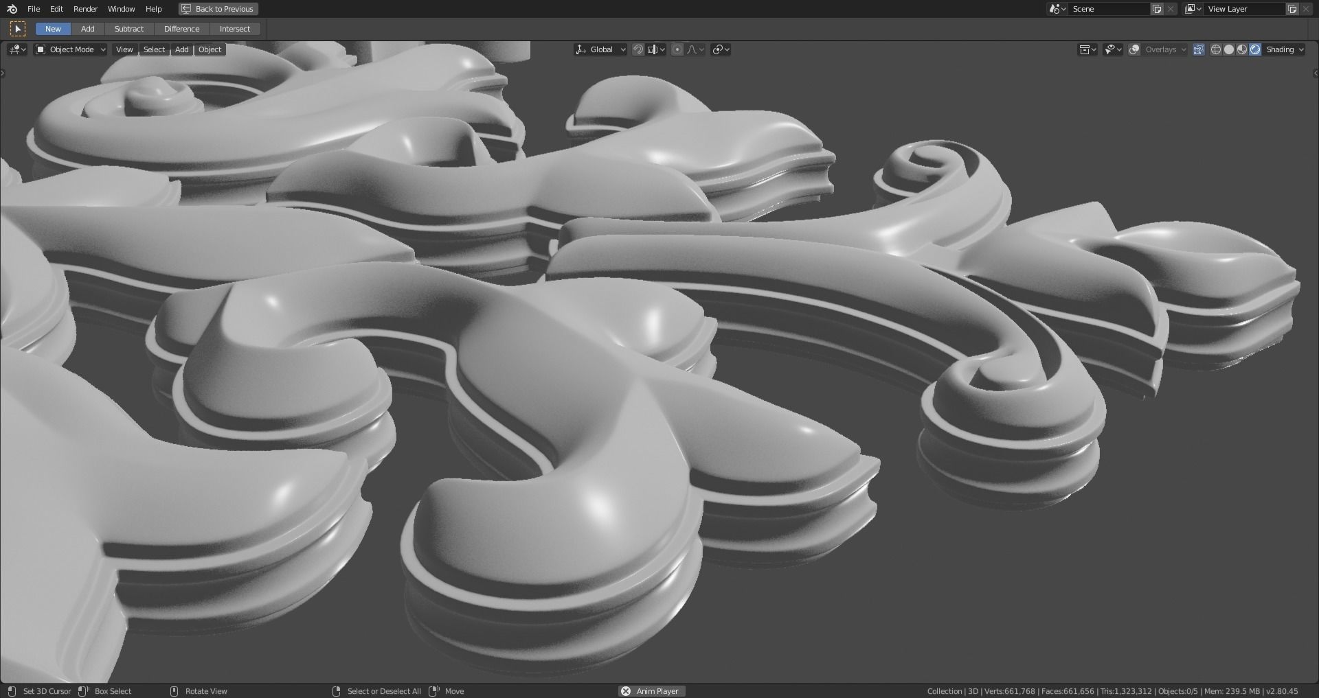 Decorative Ornamentation 1 3D model_10