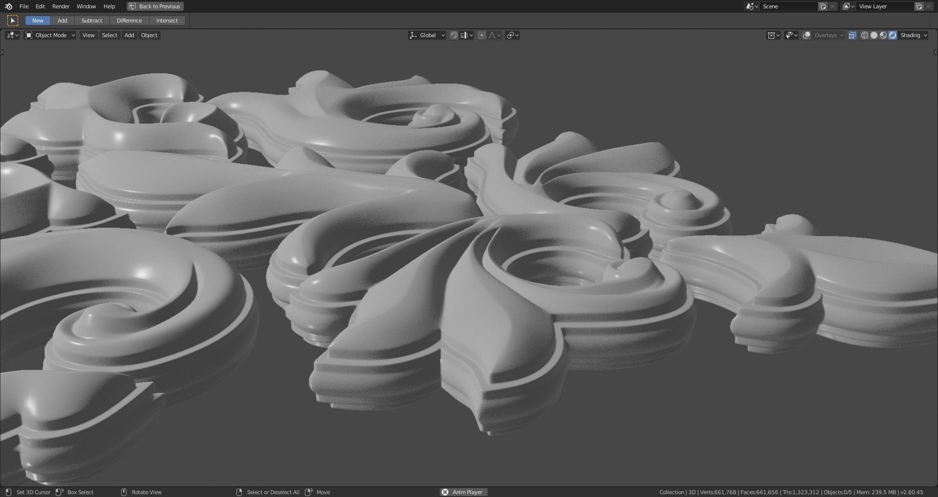 Decorative Ornamentation 1 3D model_11