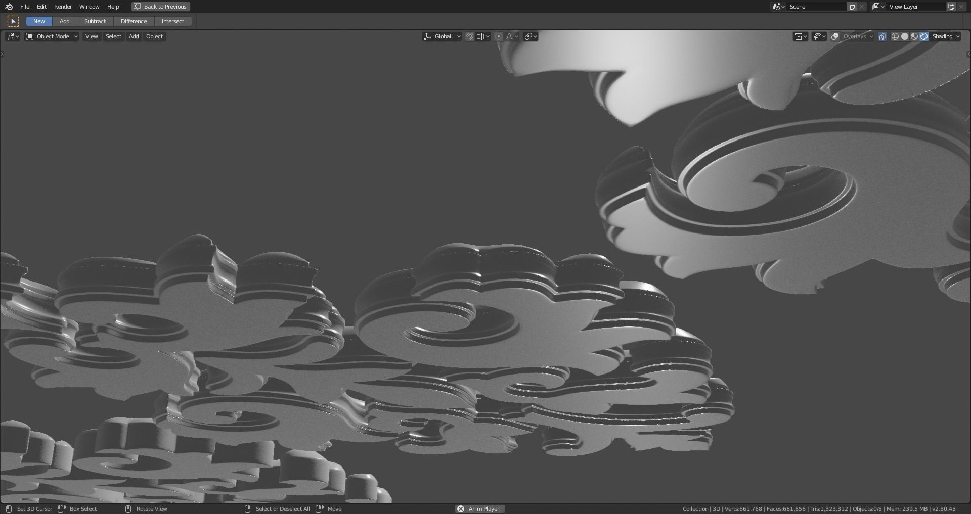 Decorative Ornamentation 1 3D model_6