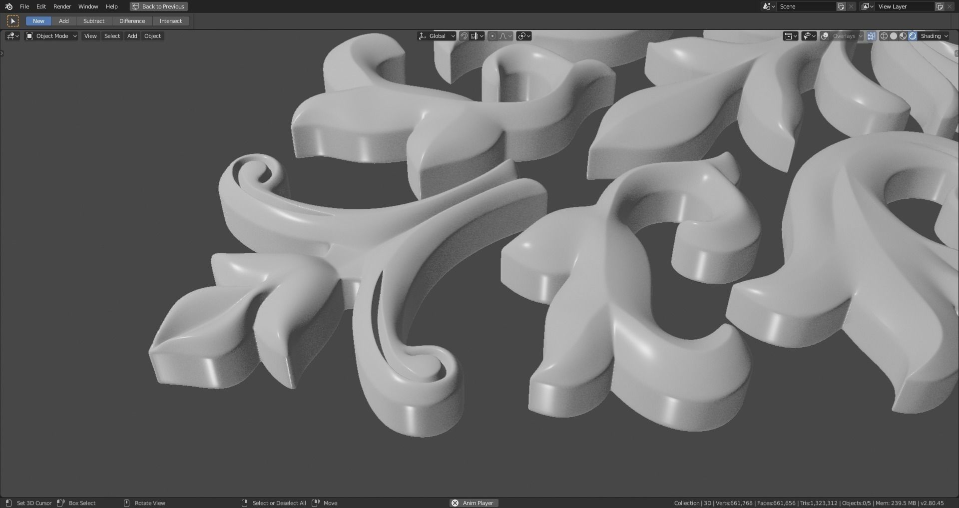 Decorative Ornamentation 1 3D model_15