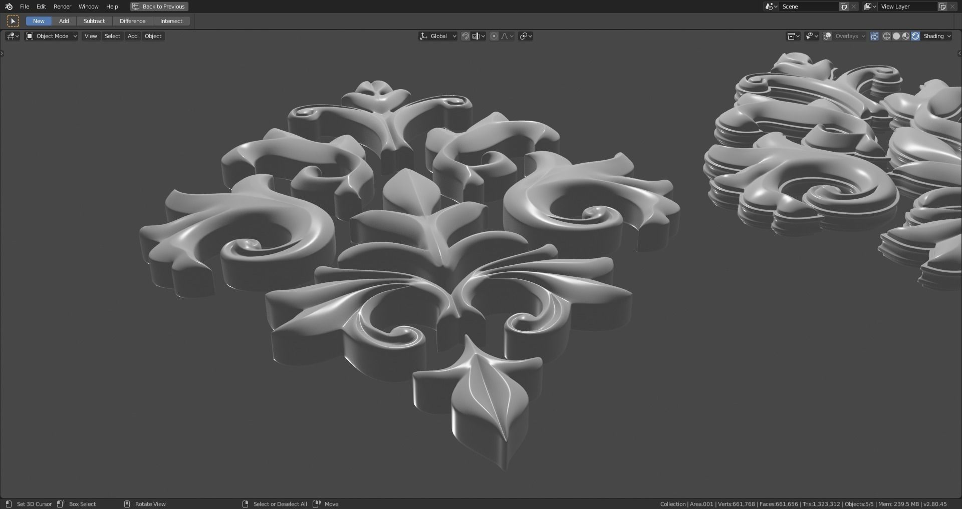 Decorative Ornamentation 1 3D model_17
