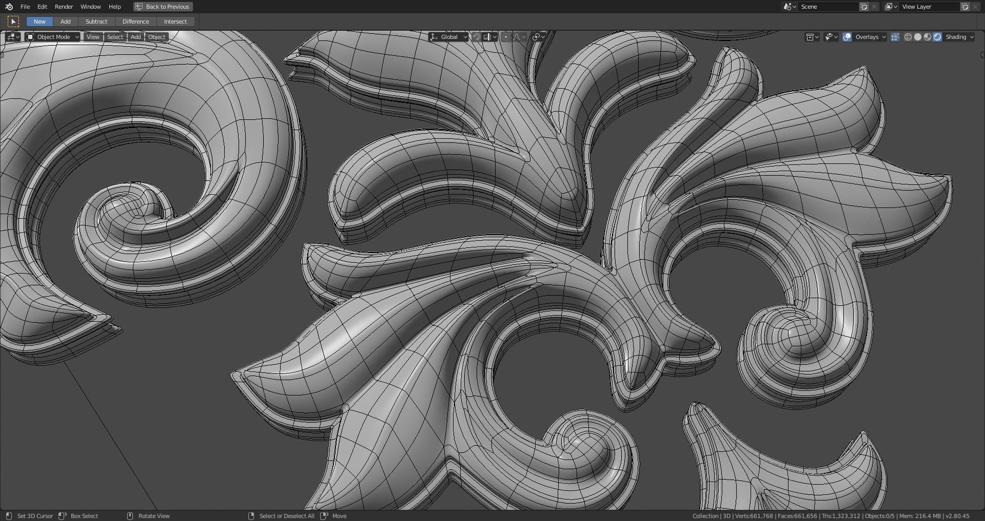 Decorative Ornamentation 1 3D model_20