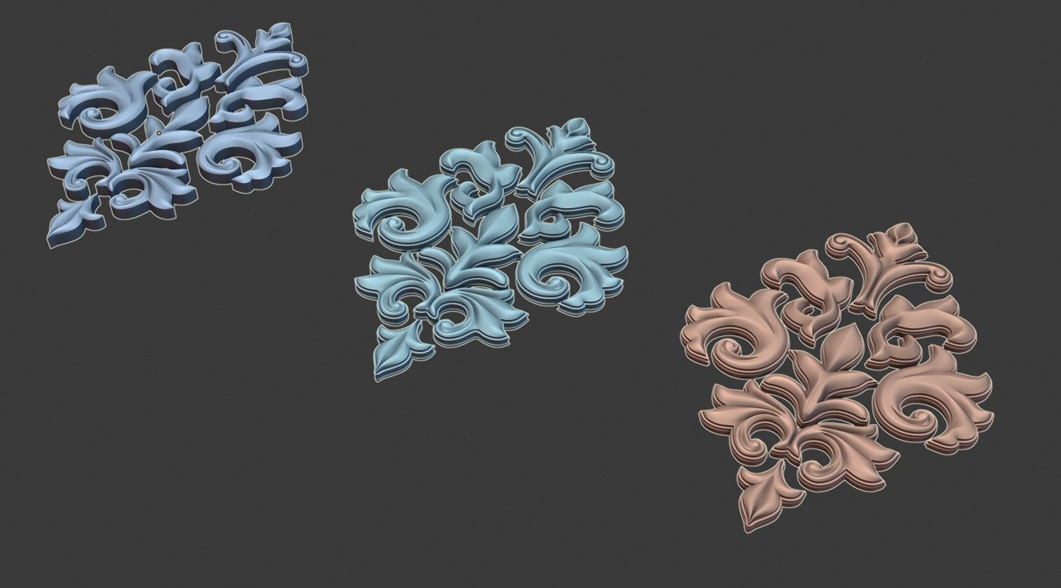 Decorative Ornamentation 1 3D model_2