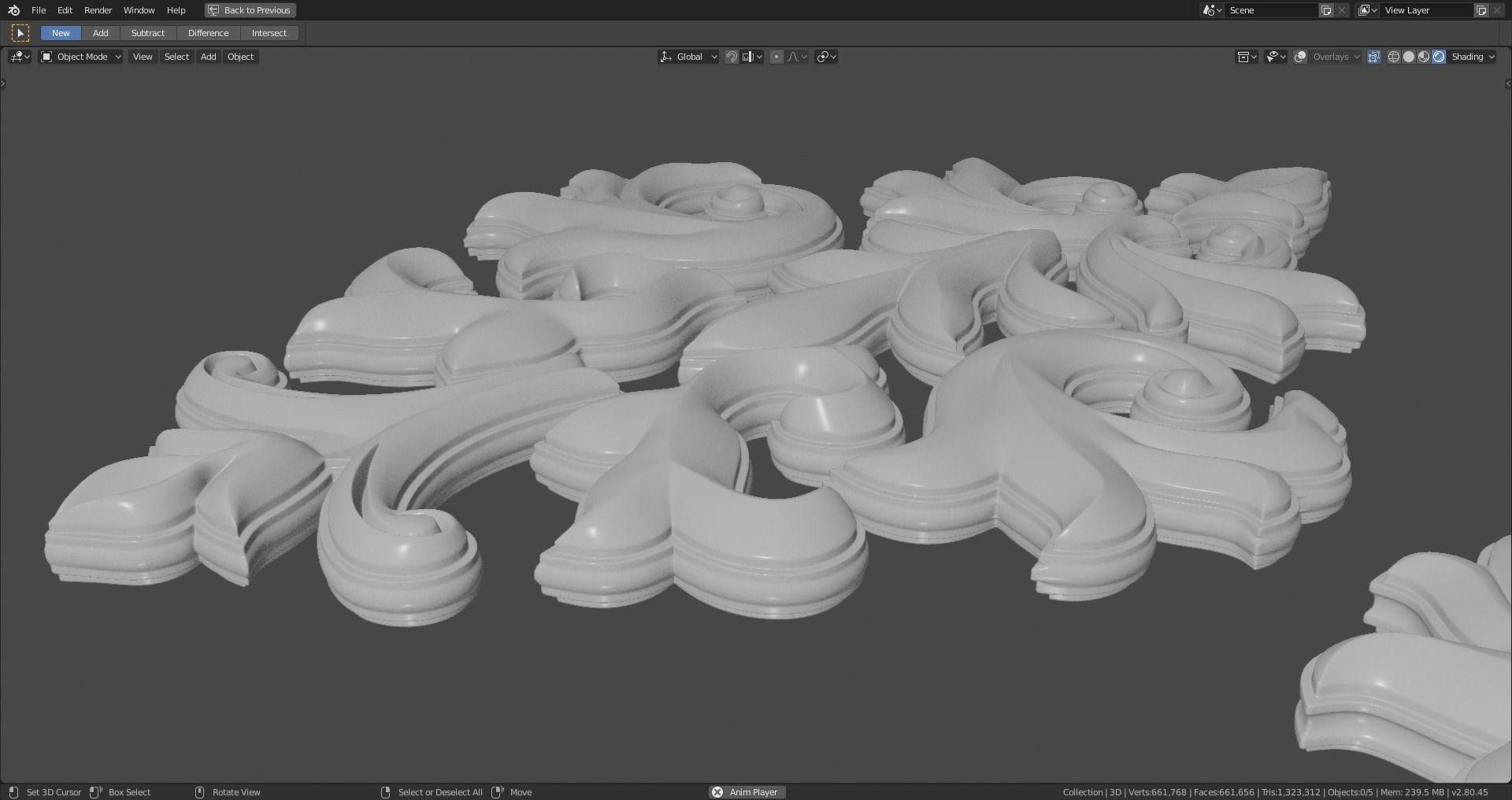 Decorative Ornamentation 1 3D model_18