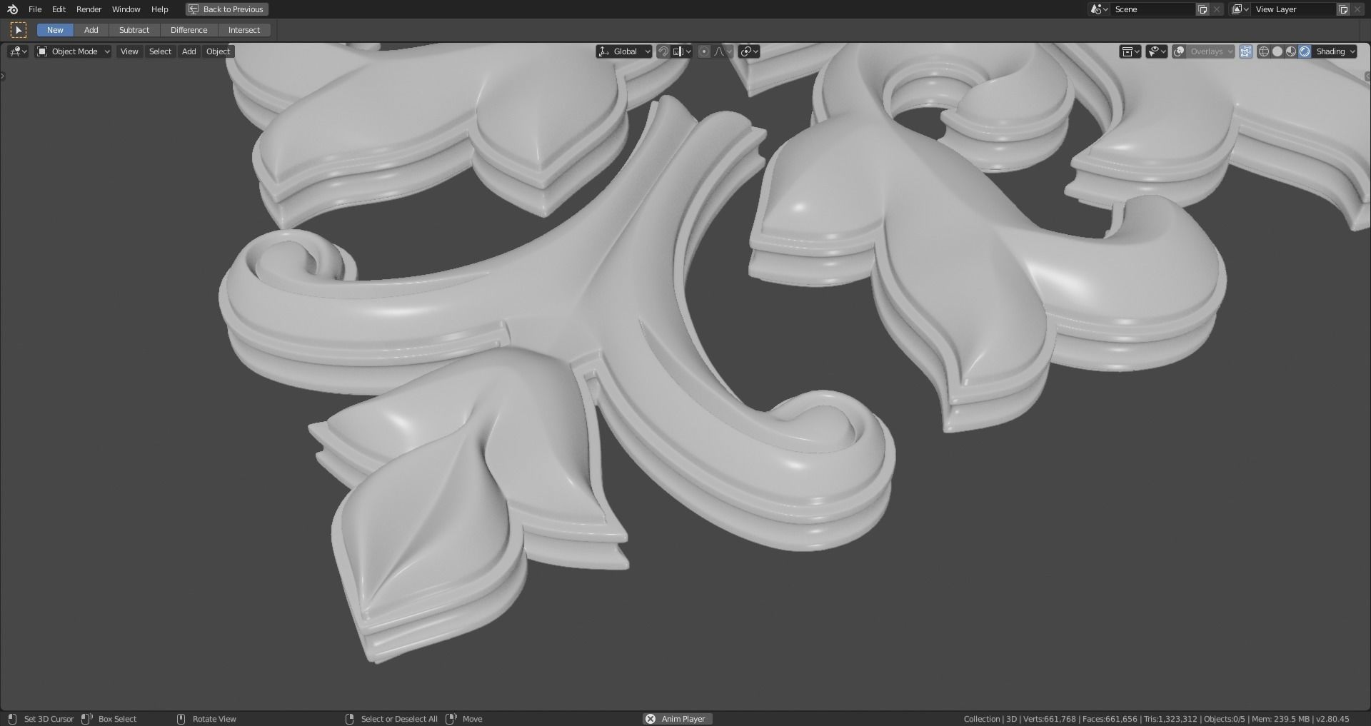 Decorative Ornamentation 1 3D model_14