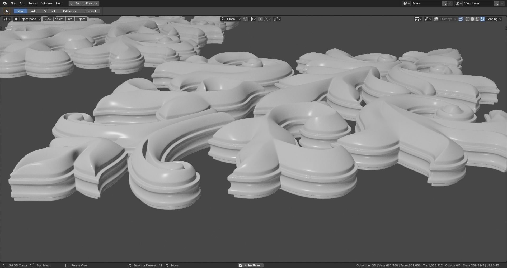 Decorative Ornamentation 1 3D model_13