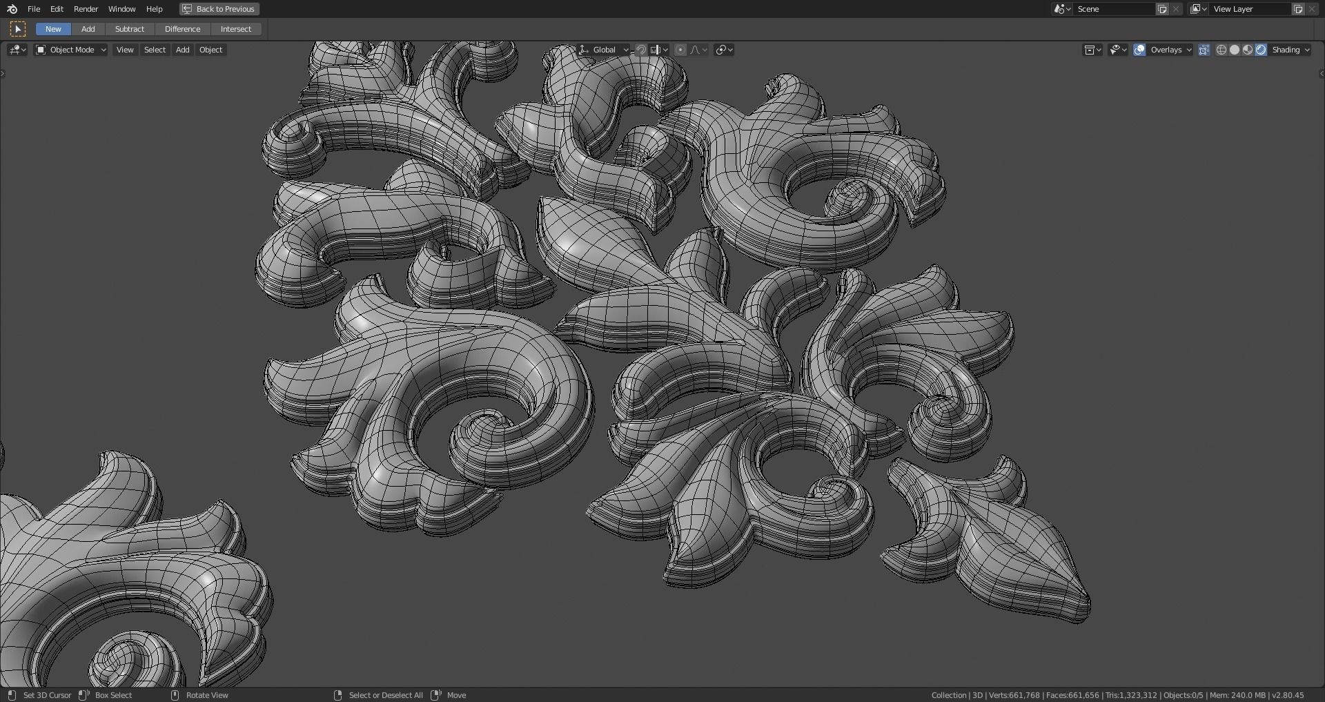 Decorative Ornamentation 1 3D model_27