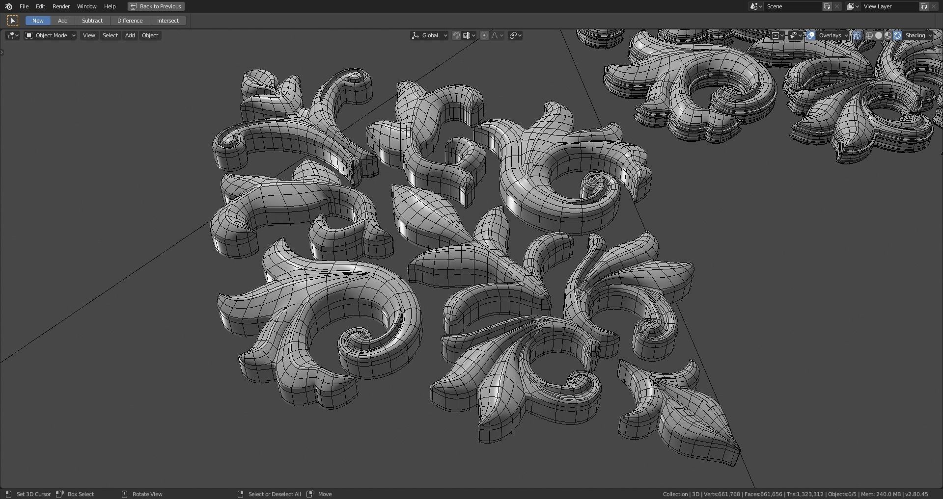 Decorative Ornamentation 1 3D model_22